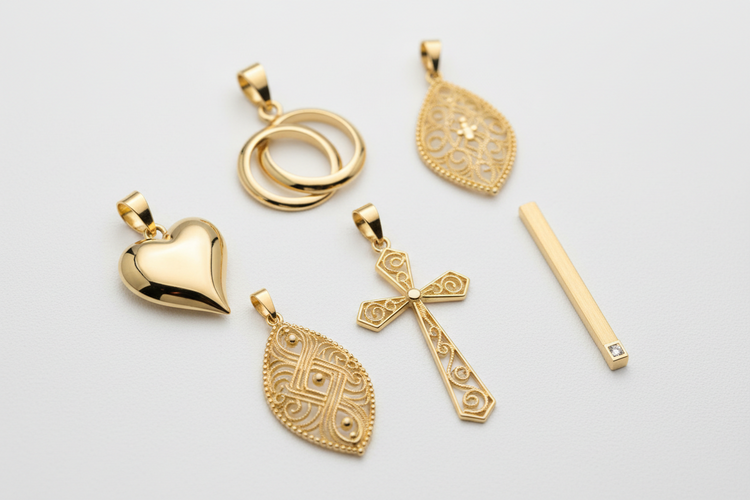 New 14K Pendants