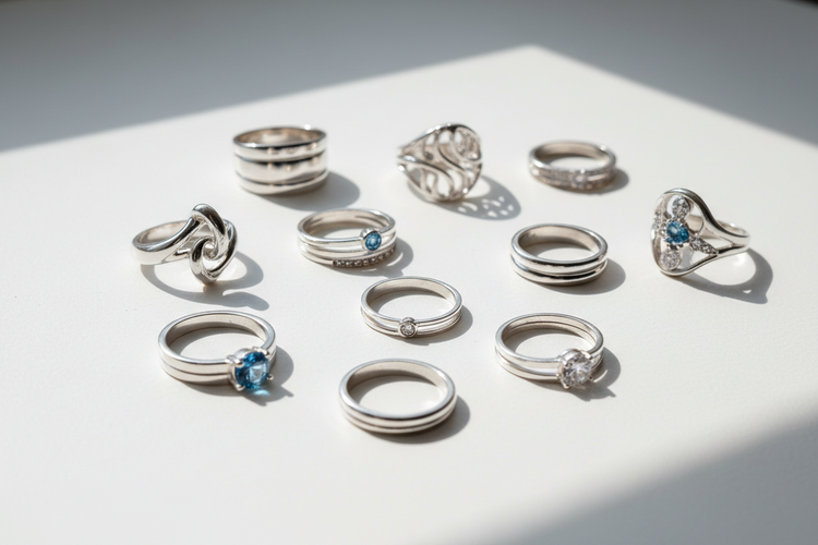 New 925 Sterling Silver Rings