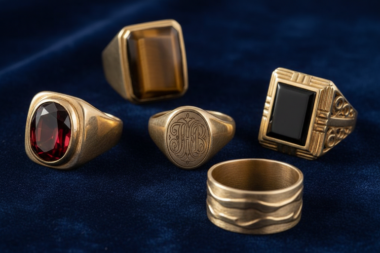 Estate 10K Men's Rings