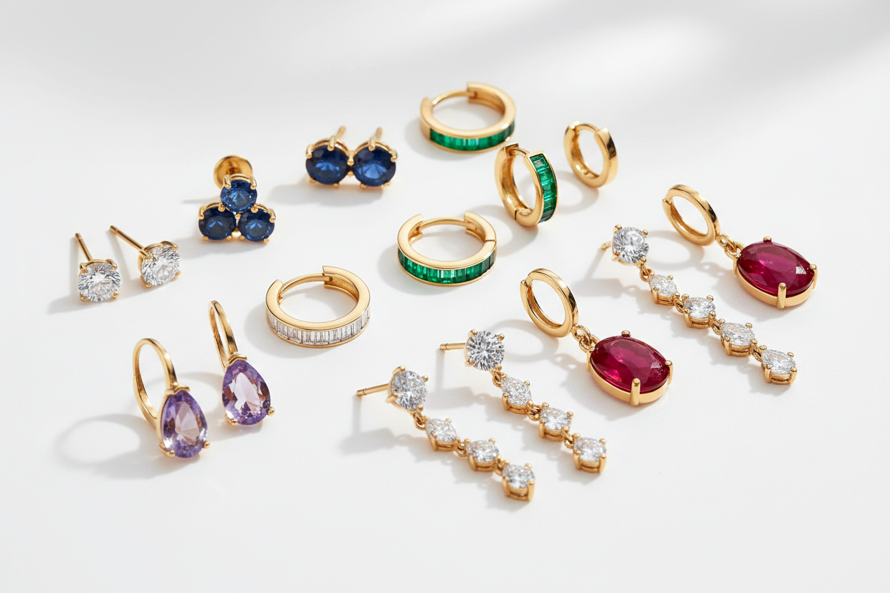 New 14K Earrings