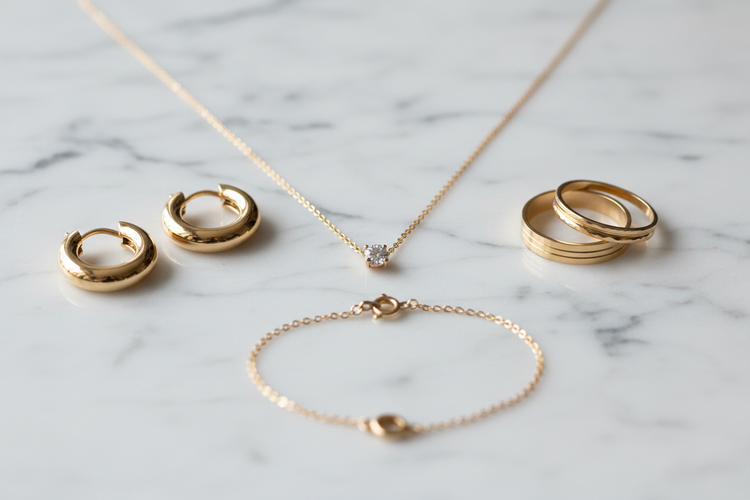 New 18K Jewelry