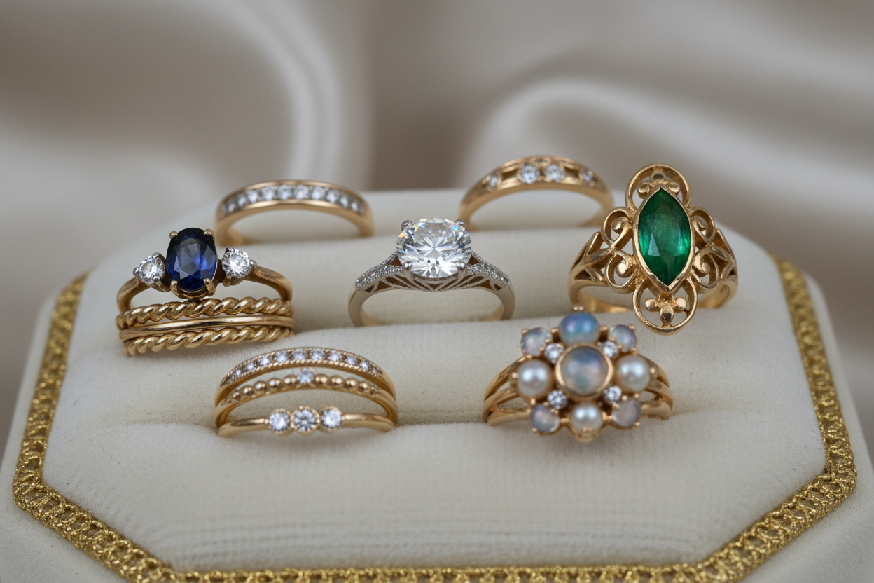 Estate 10K Women's Rings