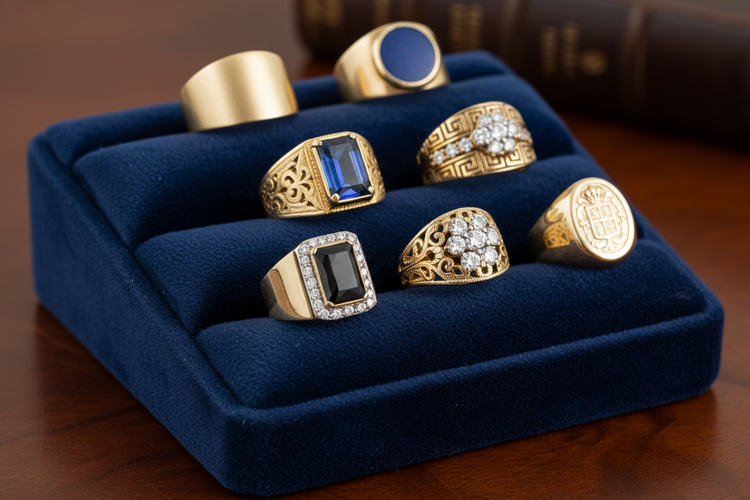Estate 14K Mens Rings