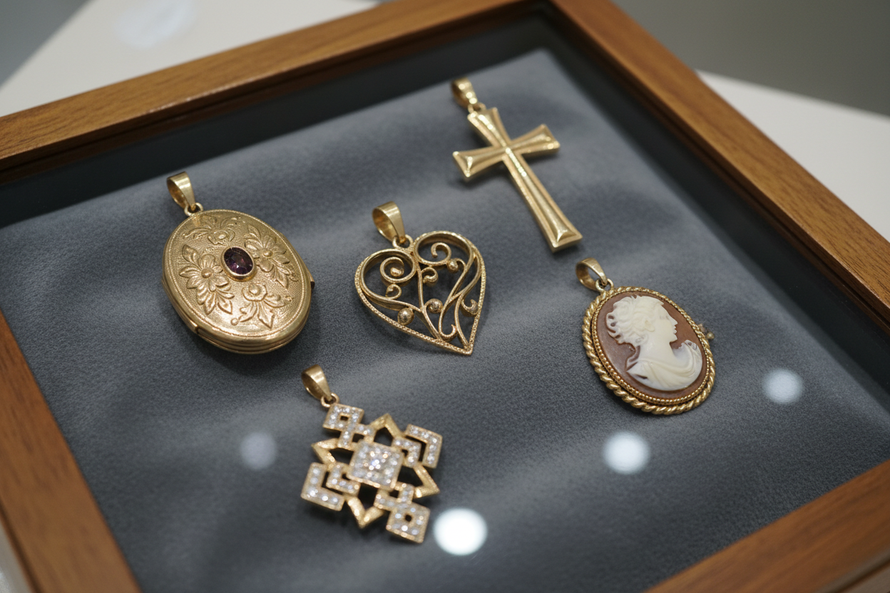 Estate 14K Pendants