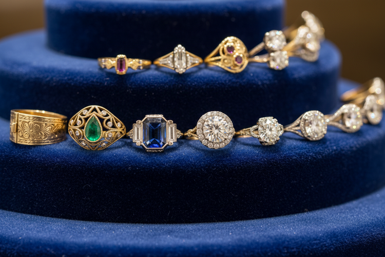 Estate 14K Women's Rings