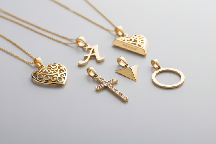 New 10K Pendants