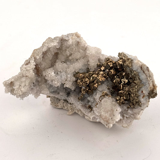 Ruin Quartz Geode with Pyrite, MO, USA 12.41gr
