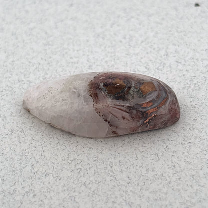 Copper Replacement Agate Cabochon, 16.1ct 26x12x7mm