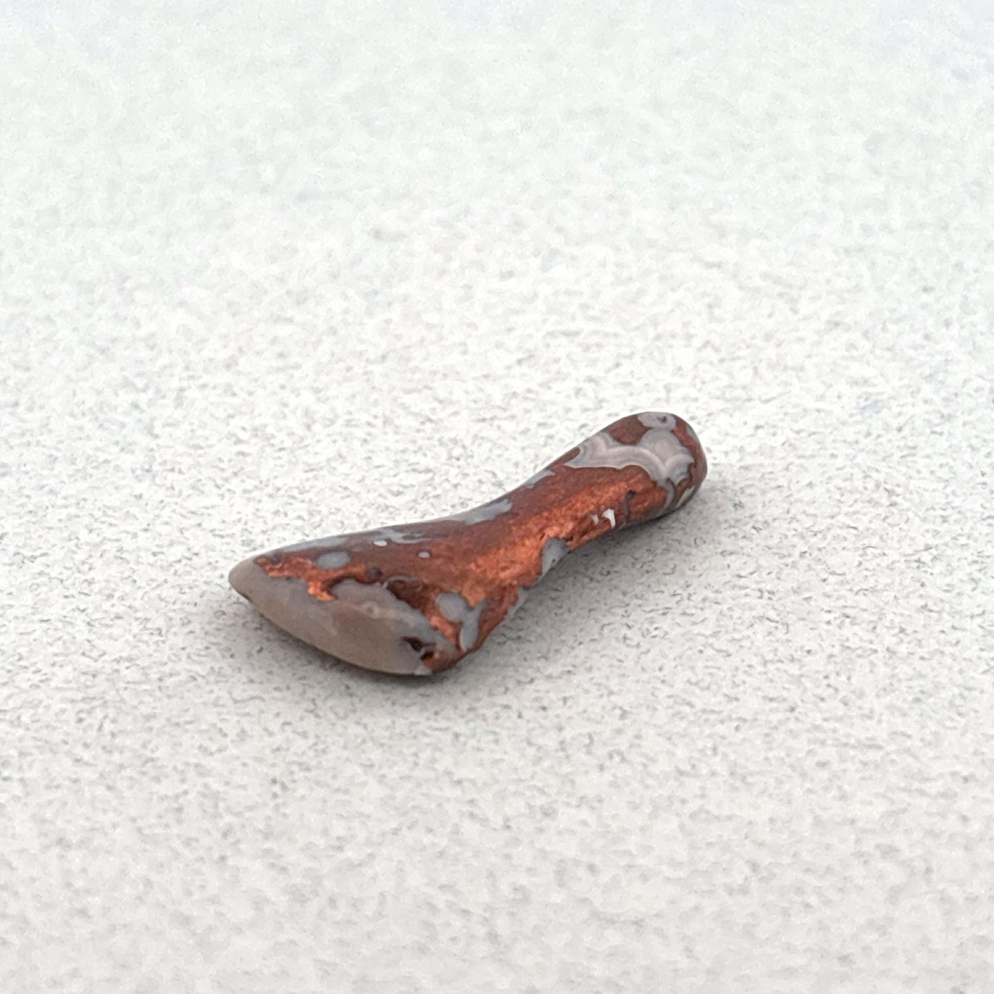 Polished Copper Replacement Agate, 12.1ct 23x12x4mm