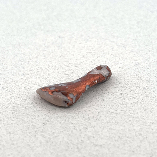 Polished Copper Replacement Agate, 12.1ct 23x12x4mm