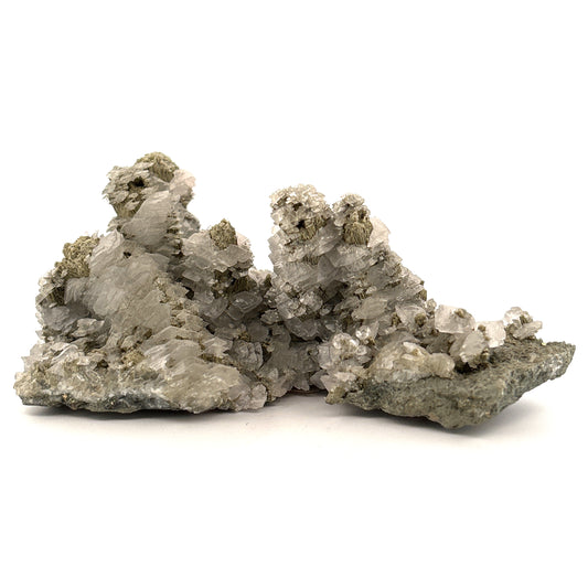Calcite & Pyrite Specimen, Madan Mine, Bulgaria, 10x6x4cm