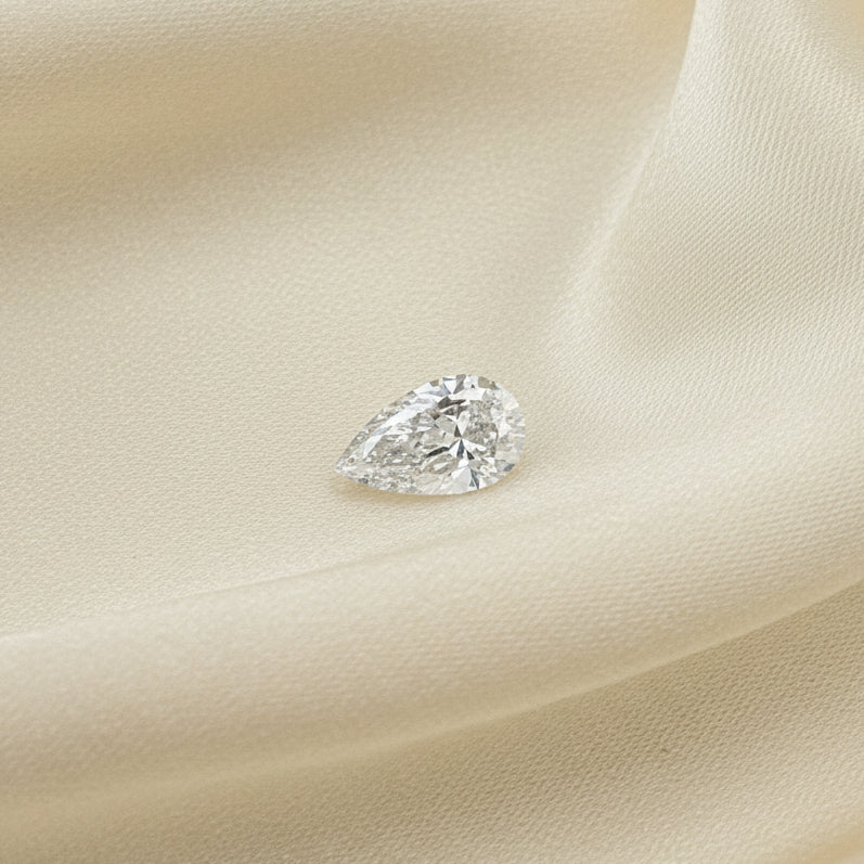 Certified Lab Grown Diamond, 1.04ct, F, VS2, Pear Shape