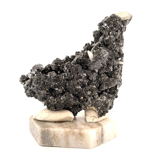 Quartz on Sphalerite from Bulgaria 79.04gr