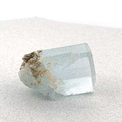 Aquamarine Crystal with Mica, Pakistan, 22.18gr, 33x20x18mm