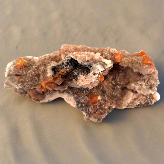 Wulfenite Specimen from Mexico 10x6x6cm