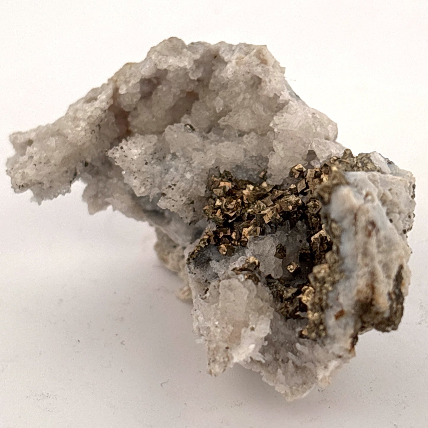 Ruin Quartz Geode with Pyrite, MO, USA 12.41gr