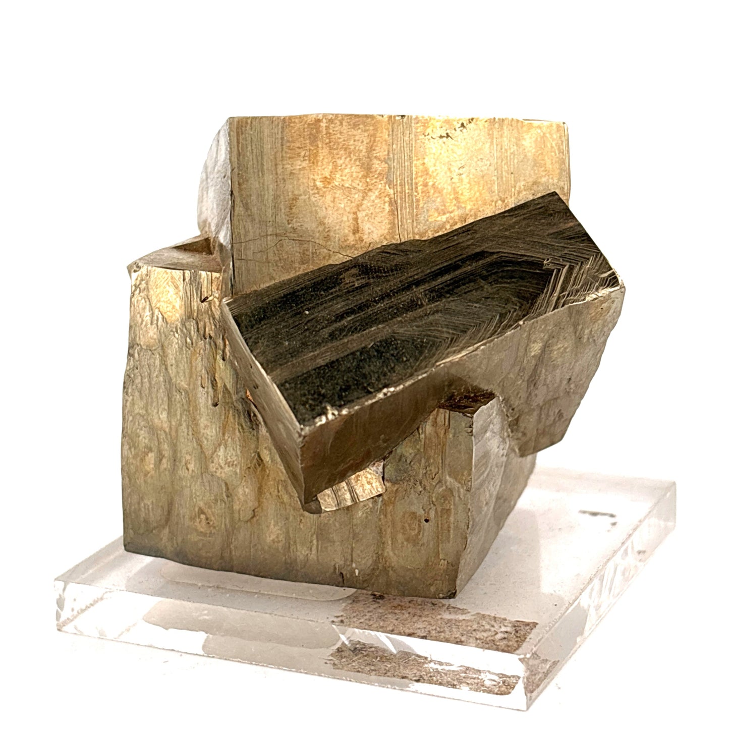 Pyrite Twin, Victoria Mine, Navajun, La Rioja, Spain 224gr