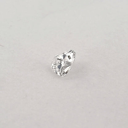 Certified Lab Grown Diamond, 1.39ct, D, SI1, Heart Shape, Excellent Cut