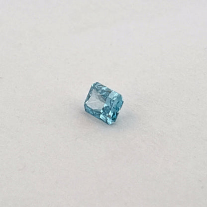 Certified Lab Grown Diamond, 1.07ct, VS2, Vibrant Blue, Emerald Cut