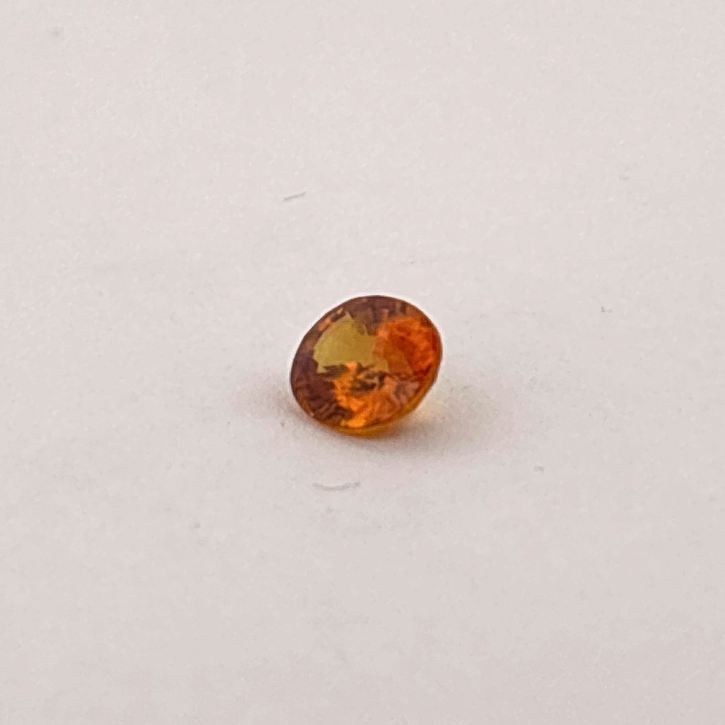 Natural Orange Sapphire, 1.88ct, 8.15x7.3x4.26mm, Africa
