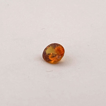 Natural Orange Sapphire, 1.88ct, 8.15x7.3x4.26mm, Africa