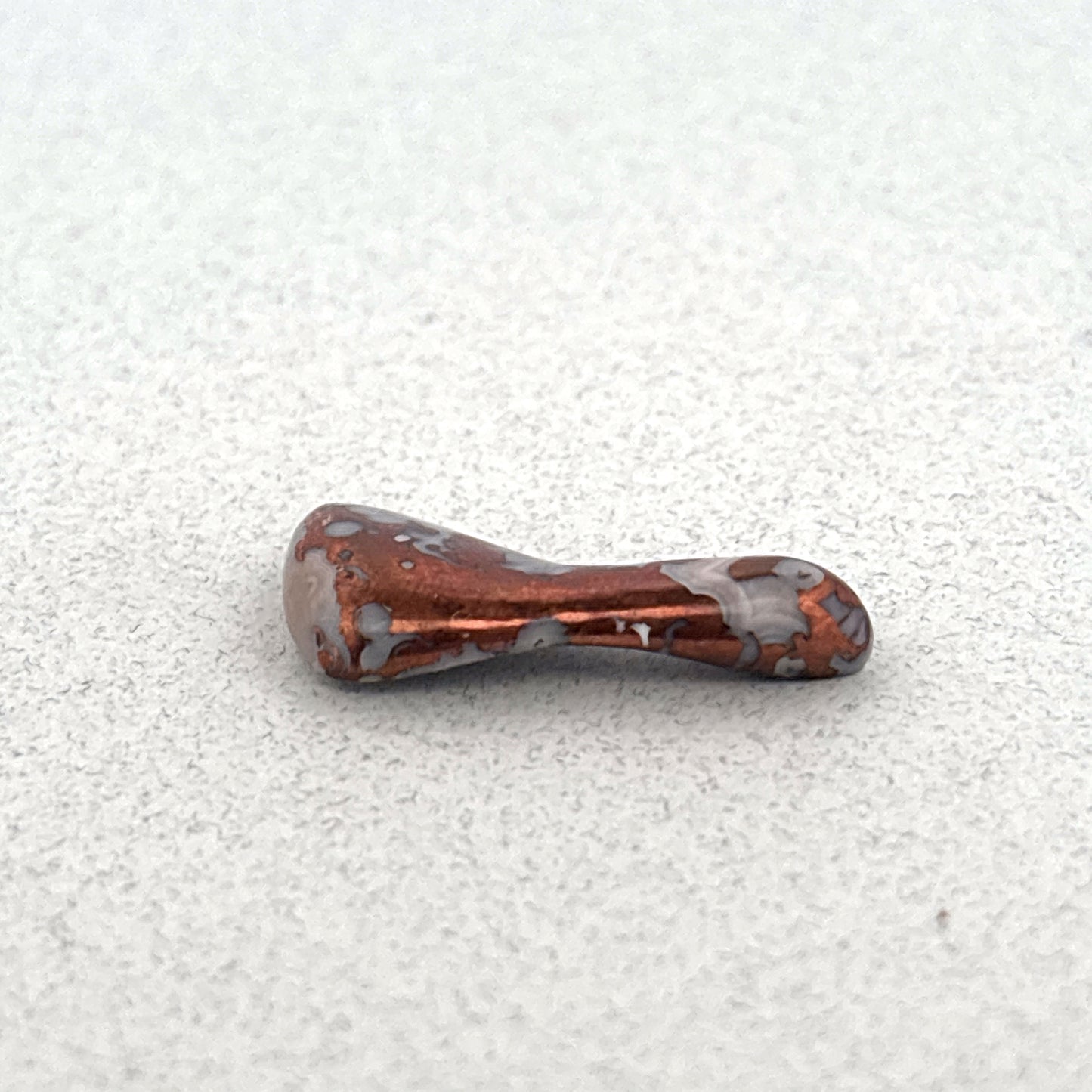 Polished Copper Replacement Agate, 12.1ct 23x12x4mm