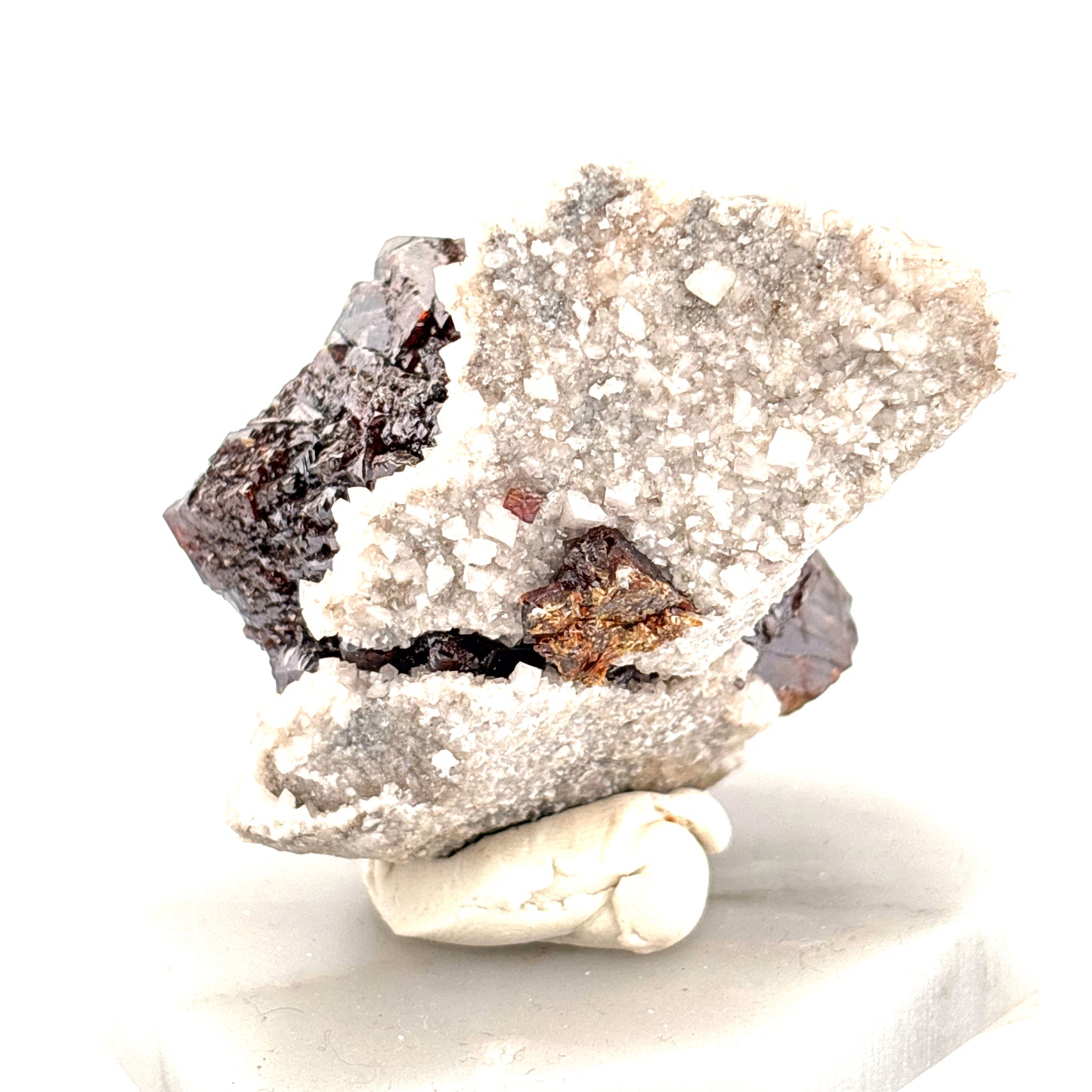 Sphalerite & Calcite, Linwood Mine, Scott Co. TN, USA 107.36gr