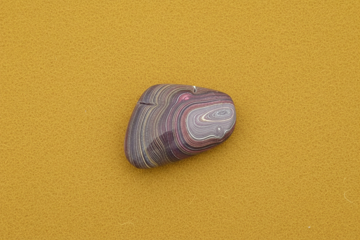 Corvettite Free From, 17.4ct, 27x23x7mm "Fordite" Bowling Green, KY, USA