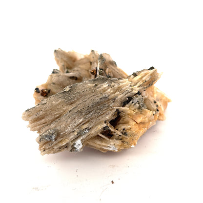 Pyrite, Chalcopyrite, & Calcite, Morocco, 7x6x3cm, 172gr