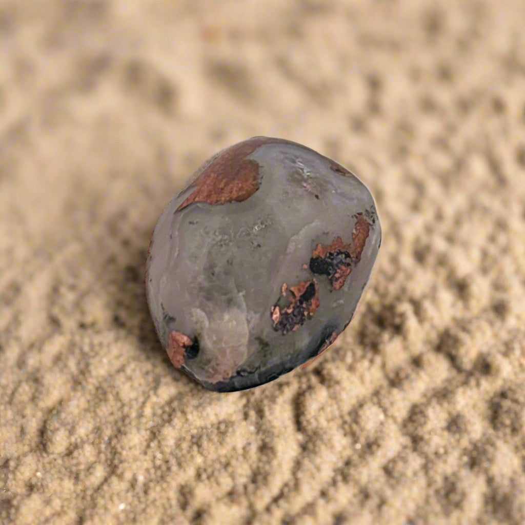 Free Form Copper Replacement Agate Cabochon, 9.77ct 18x11x6mm