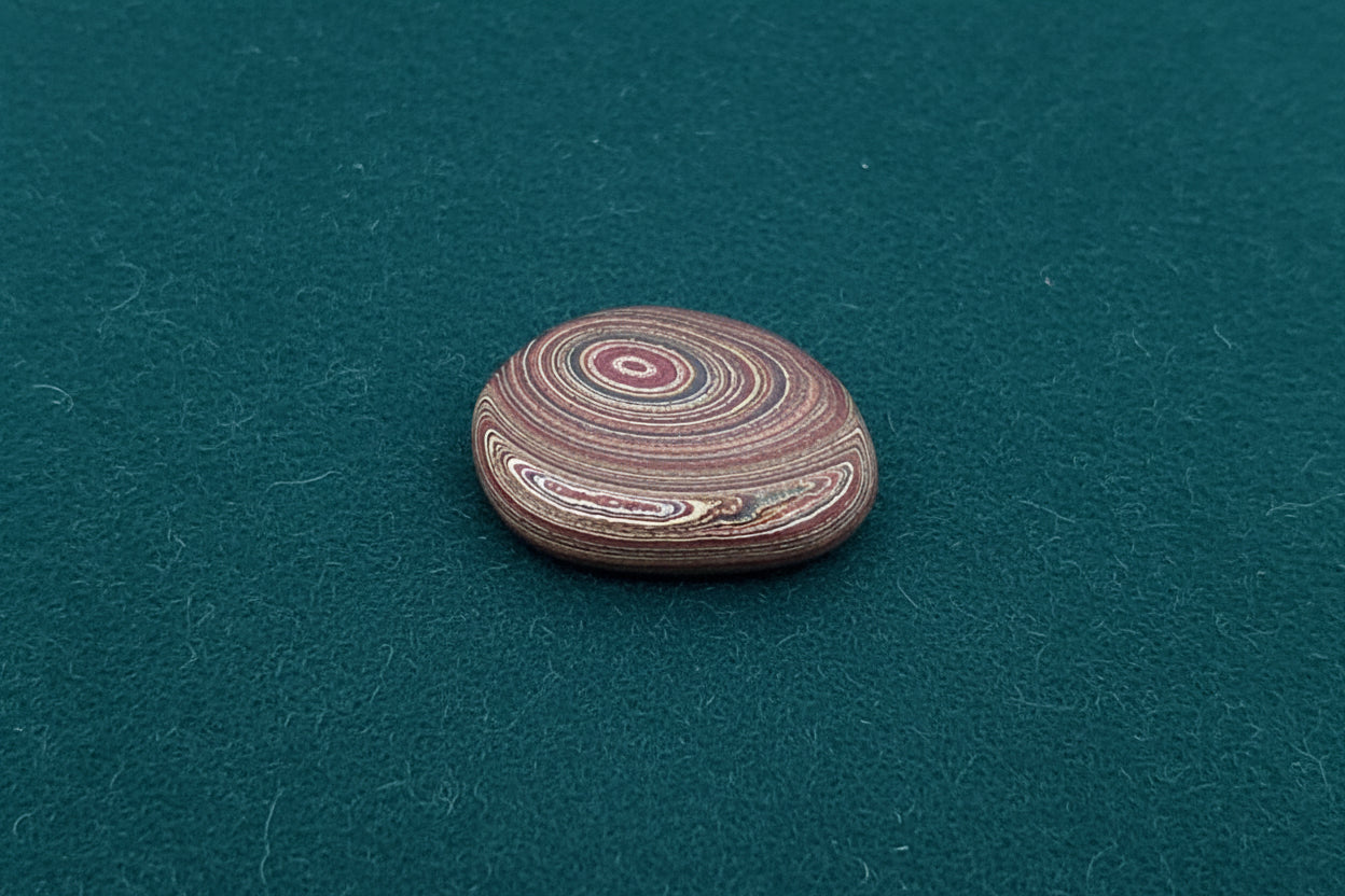 Corvettite Free From, 18.9ct, 28x24x7mm "Fordite" Bowling Green, KY, USA