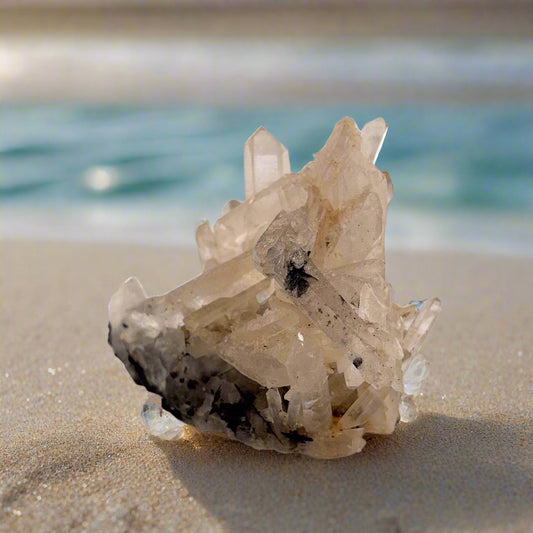 Quartz & Hematite, Magok, Burma, 144.3gr