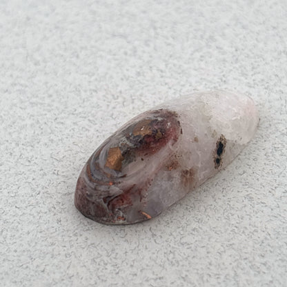 Copper Replacement Agate Cabochon, 16.1ct 26x12x7mm