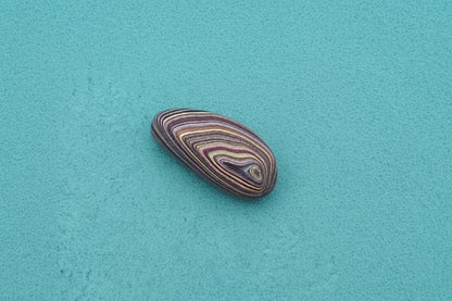 Corvettite Free From, 5.71ct, 24x11x5mm "Fordite" Bowling Green, KY, USA