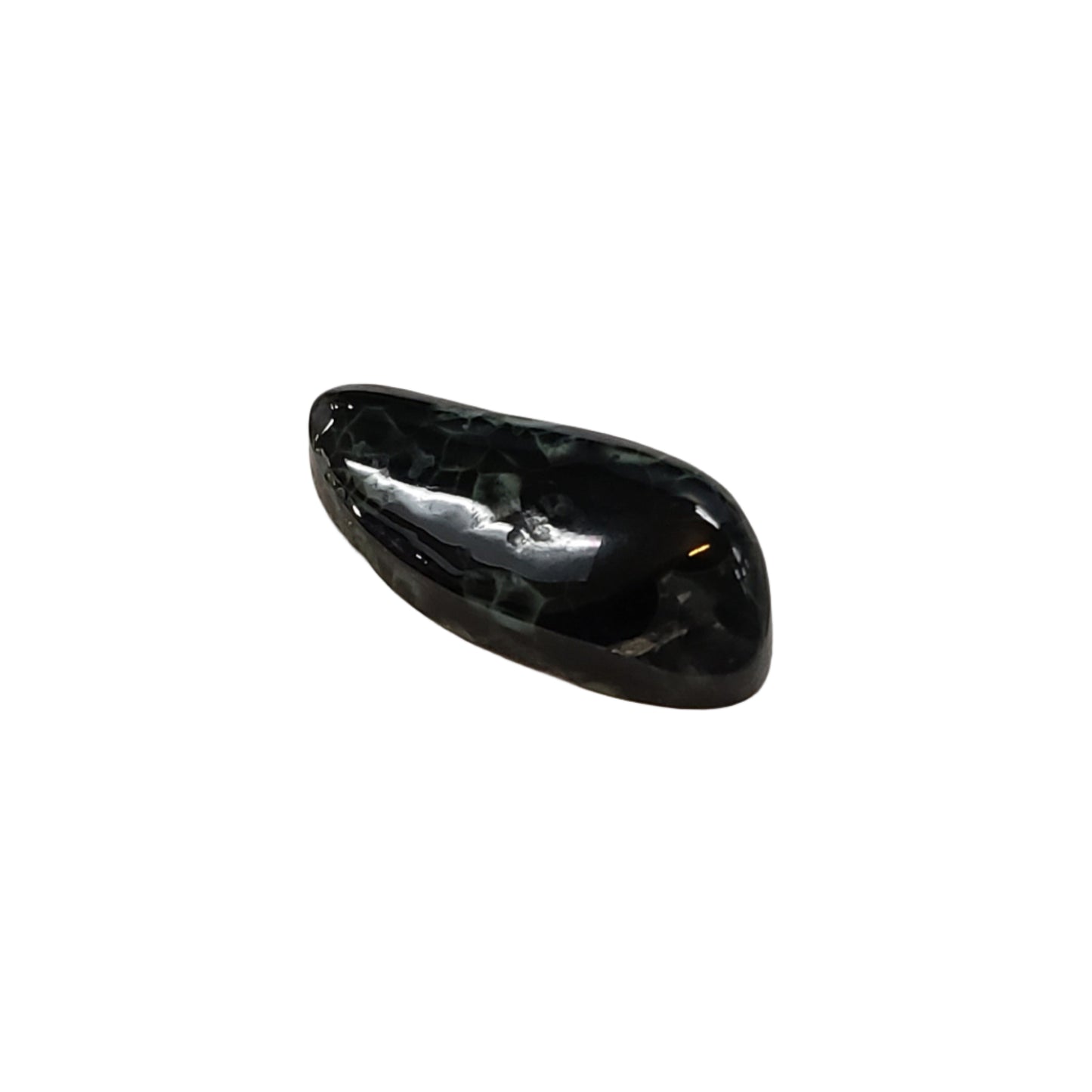 Free Form Central Michigan Greenstone Cabochon 14.83ct 25x11x7mm