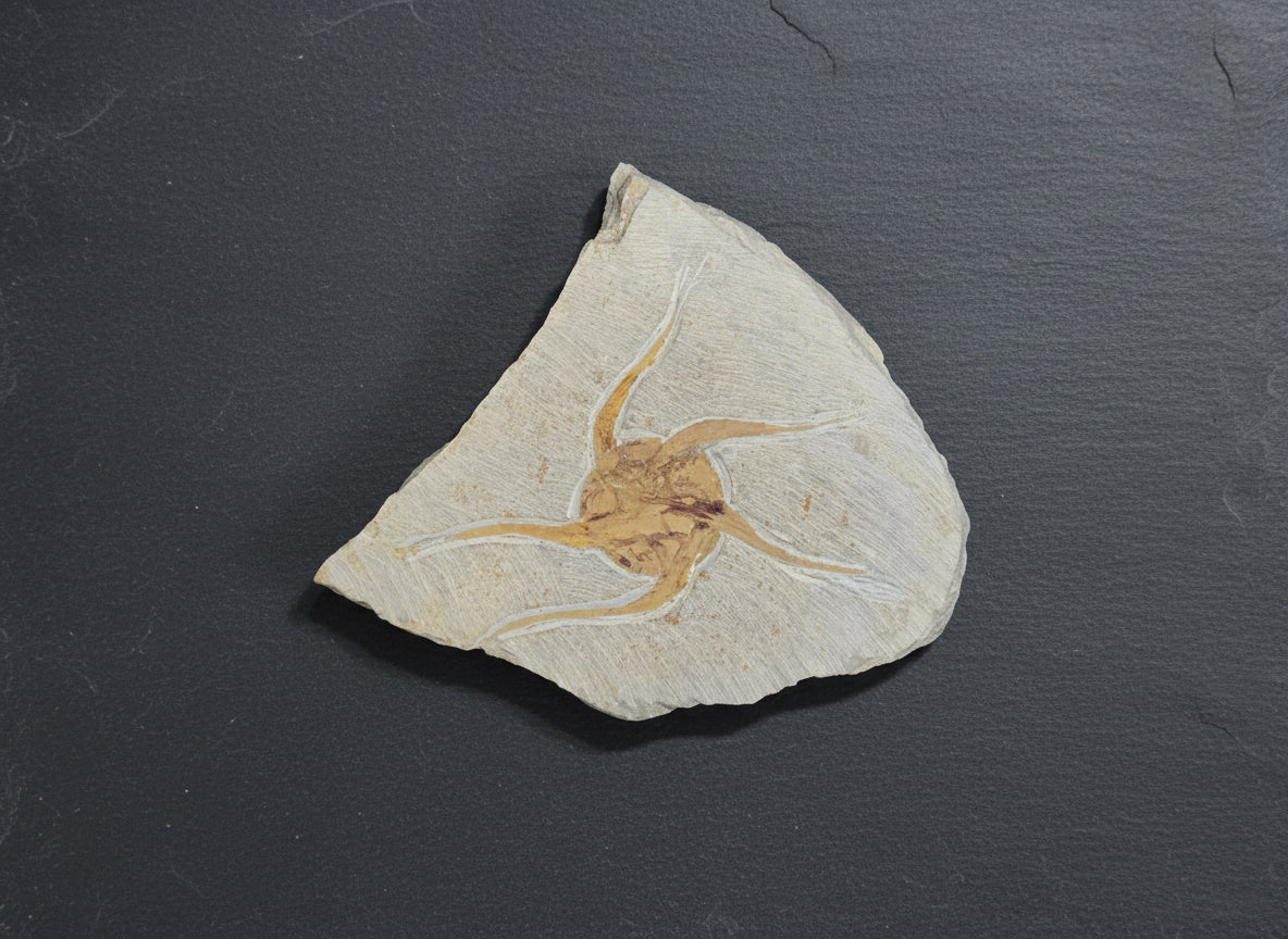 Starfish Fossil, Morocco, 17.5x14cm, 332gr