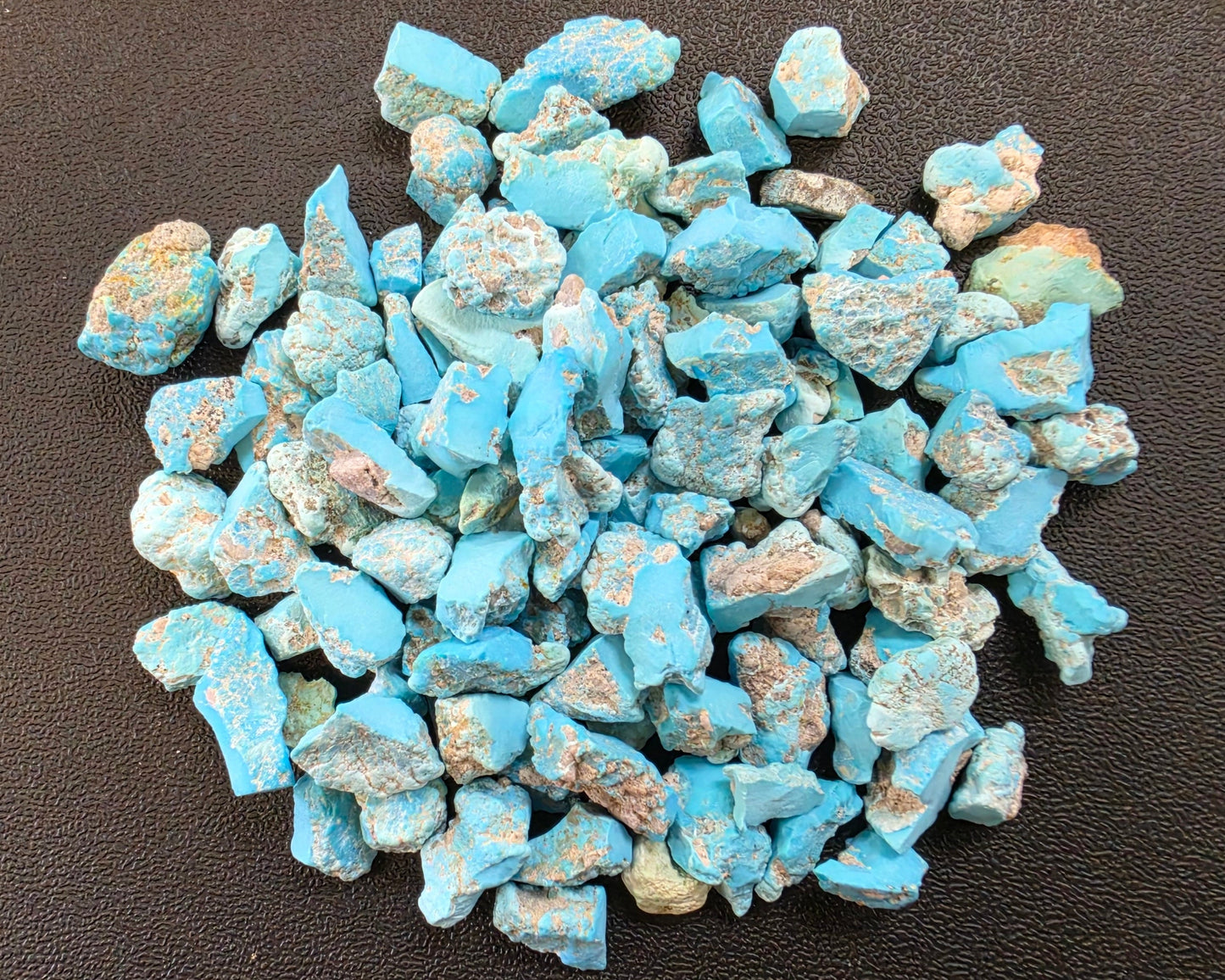 Sleeping beauty turquoise, Globe, AZ, USA - 100ct parcel