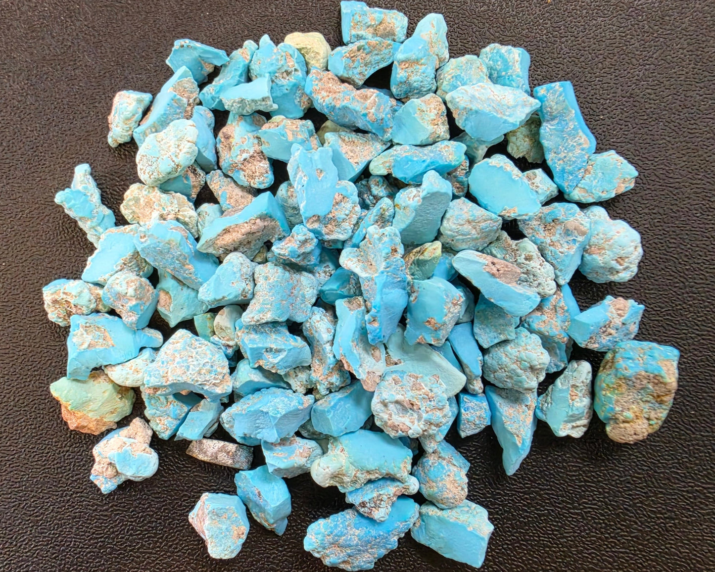 Sleeping beauty turquoise, Globe, AZ, USA - 100ct parcel