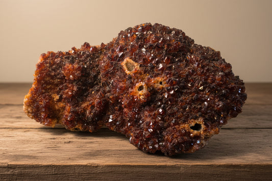 Citrine Cluster, Brazil, 15x9x6cm, 763gr