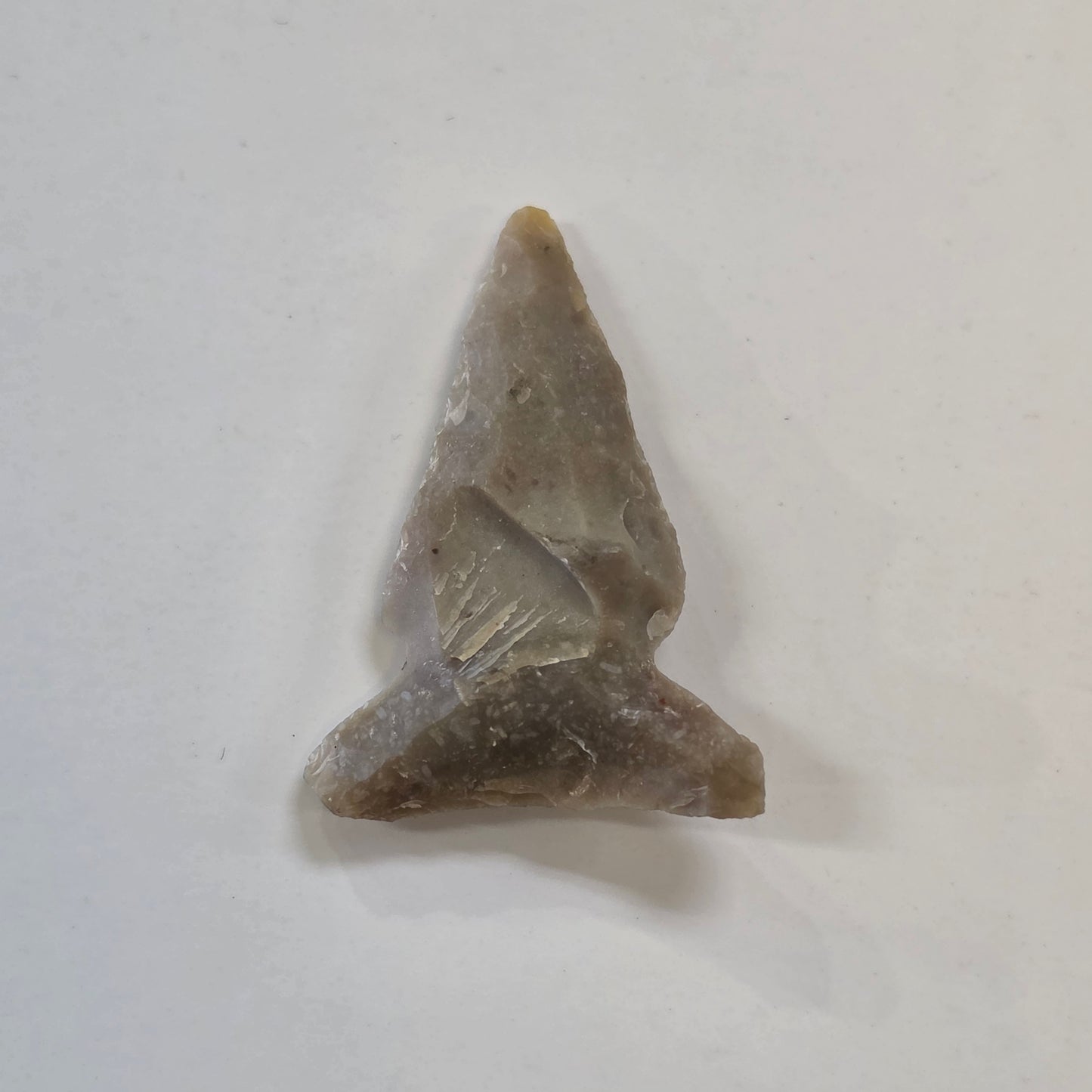 Michigan Arrow head, Native American 300 Years old, Found in VanBuren / Berrian area