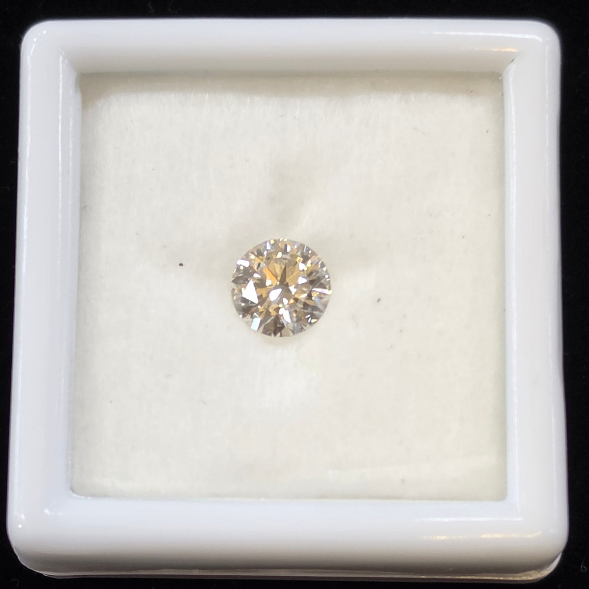 Certified Lab Grown Diamond, 1.38ct, F, SI2, Round, Ideal Cut