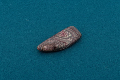Corvettite Free From, 9.73ct, 33x14x5mm "Fordite" Bowling Green, KY, USA