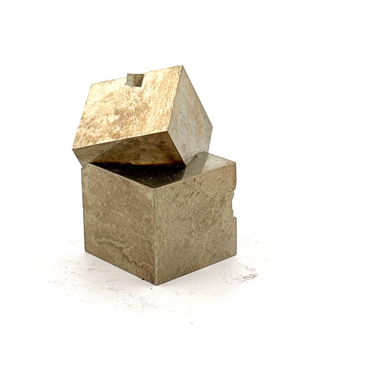 Pyrite Cube Cluster, Spain, 34.78gr, 2.5x2.5x3cm