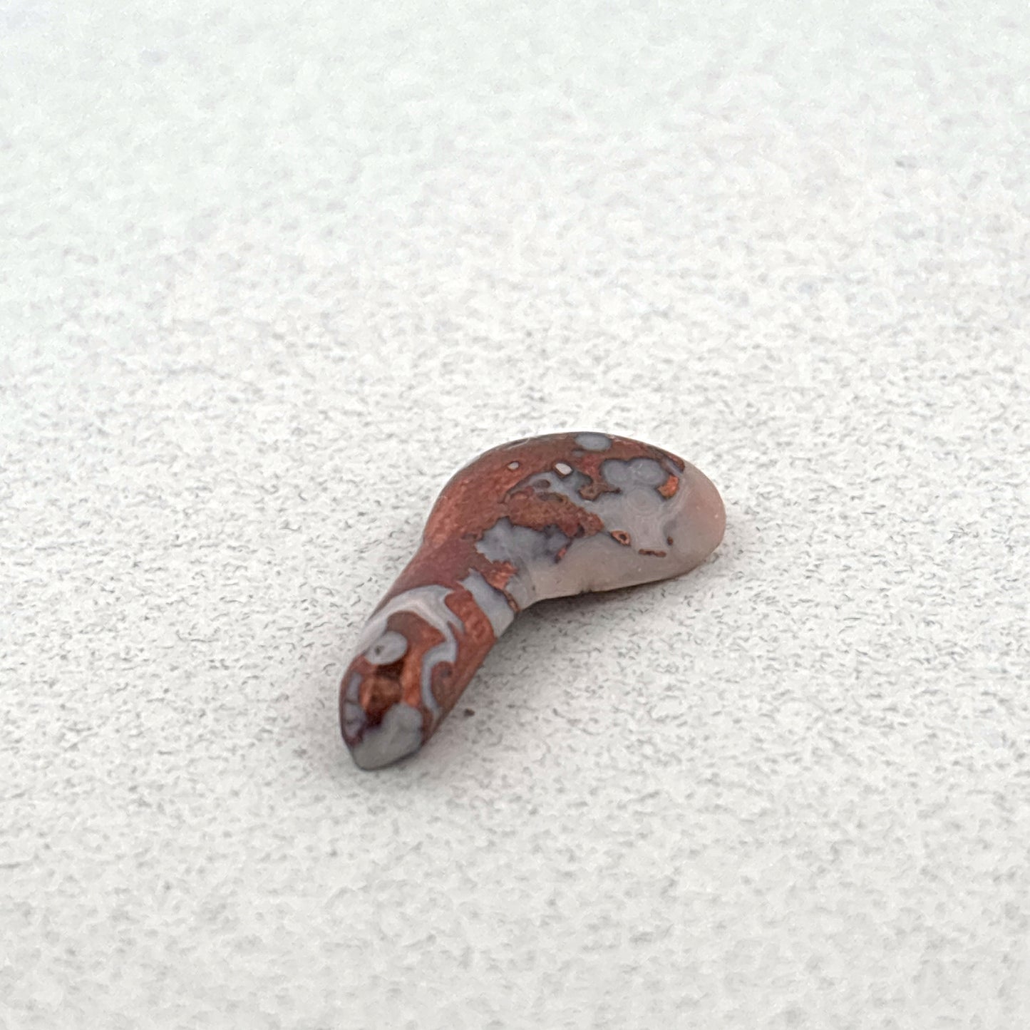 Polished Copper Replacement Agate, 12.1ct 23x12x4mm