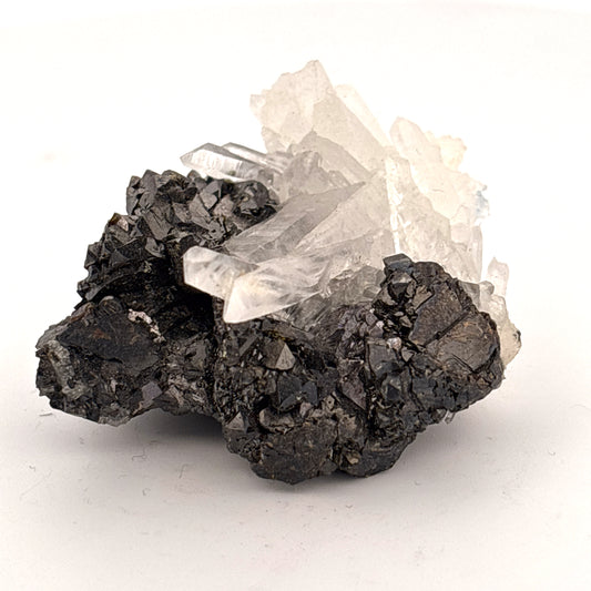 Quartz & Galena Cluster, Madan Mine, Bulgaria 51.72gr