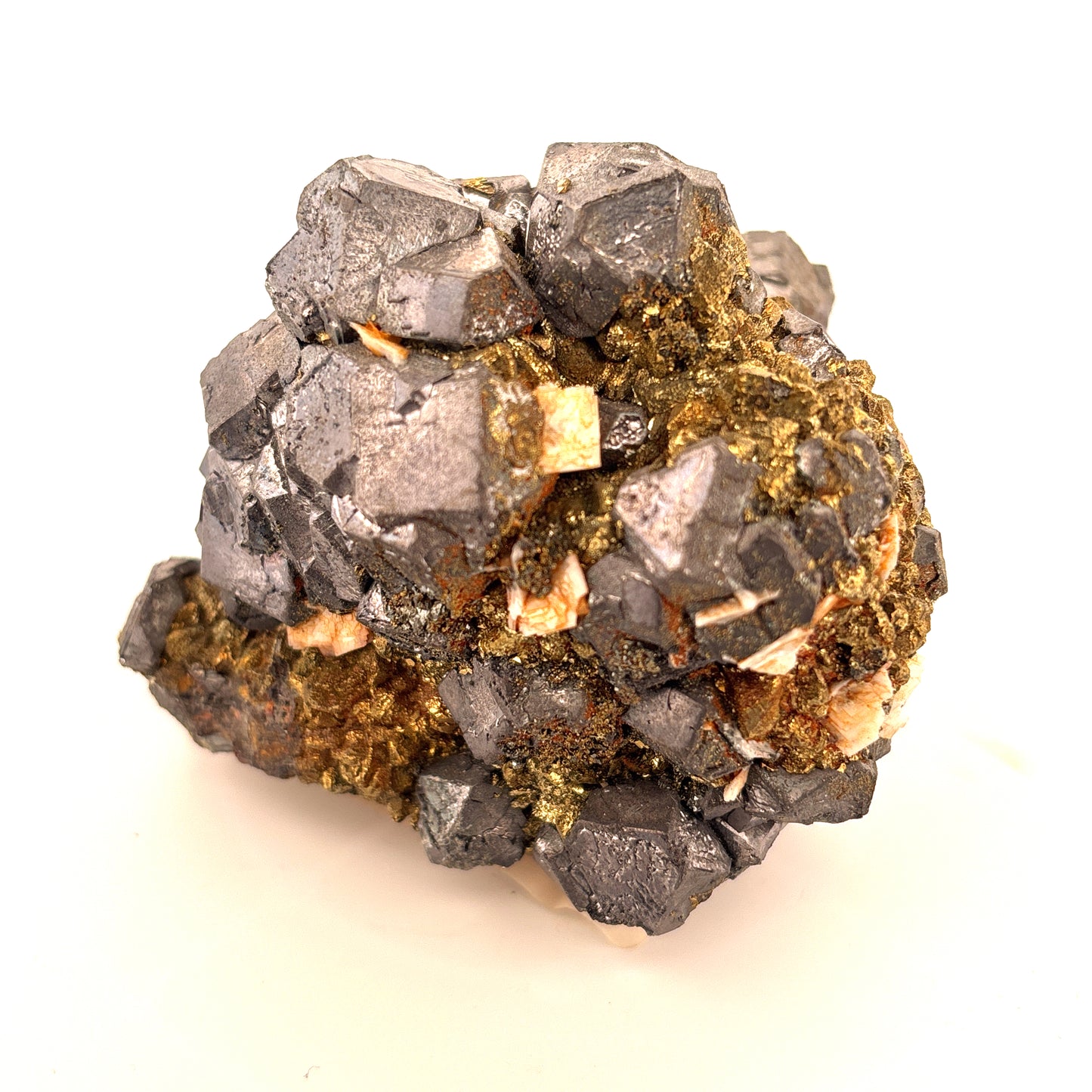 Pyrite, Galena, & Calcite from Peru 646.9gr