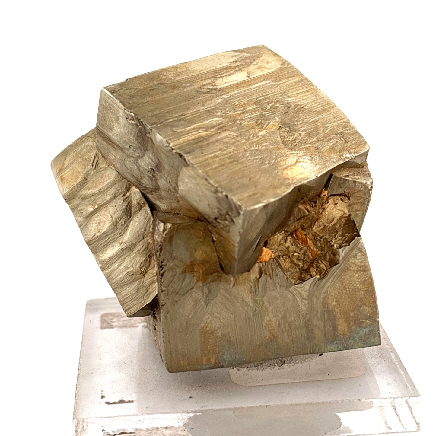 Pyrite Twin, Victoria Mine, Navajun, La Rioja, Spain 224gr