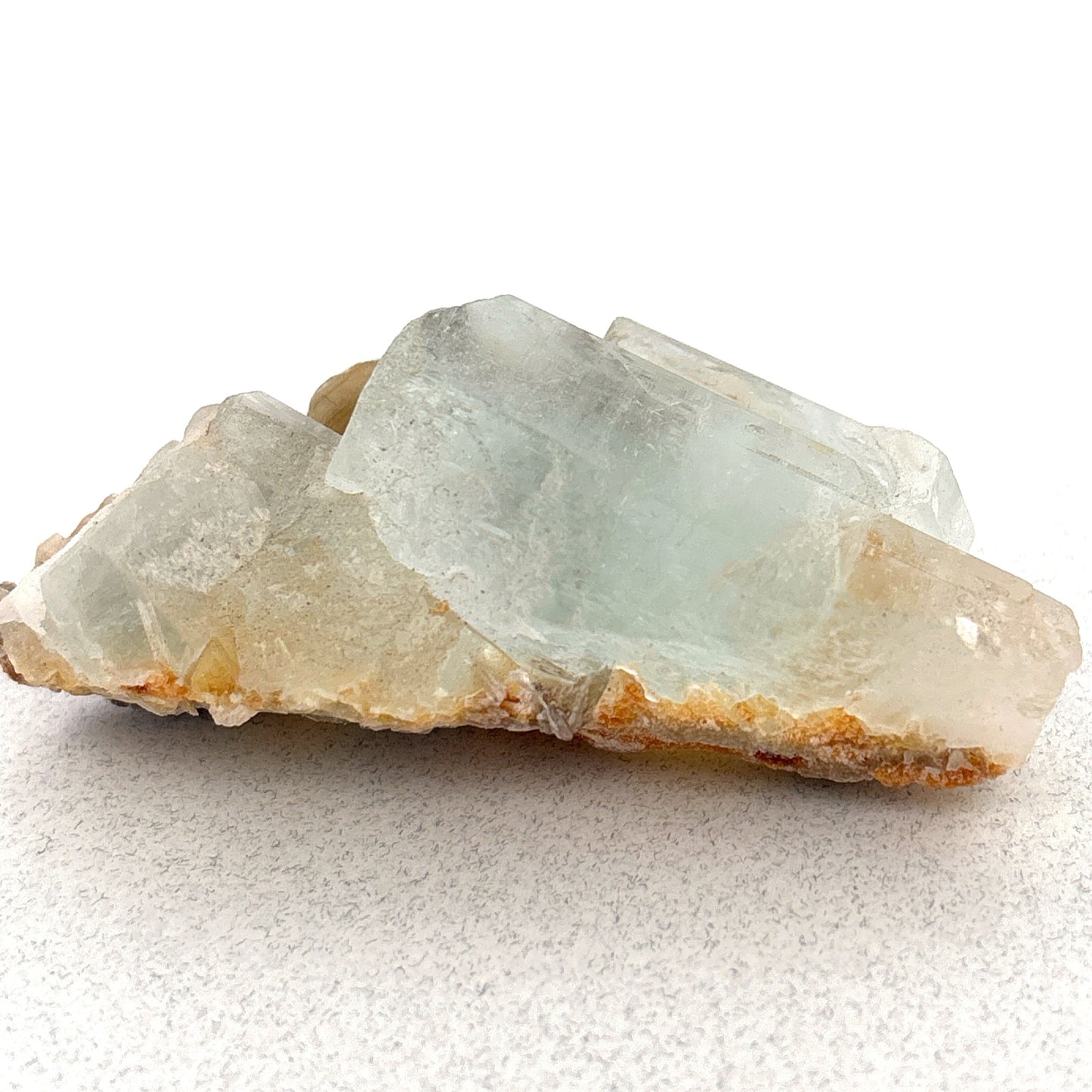 Aquamarine with Mica, Pakistan, 58.92gr, 65x35x27mm