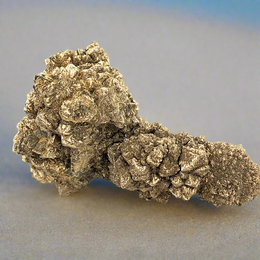 RARE, Pyritized Limestone Sea Worm Burrow, Ross Co., OH, USA, 232gr, 8x5x4cm