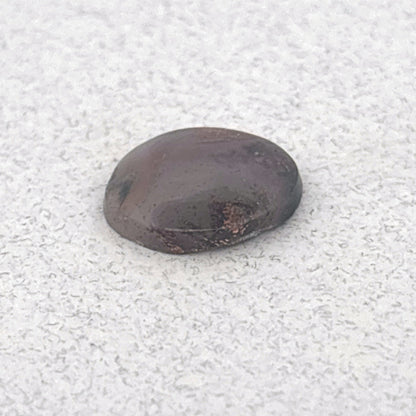 Copper Containing Agate Cabochon, Norther MI, USA, 2.57ct 12x10x2mm